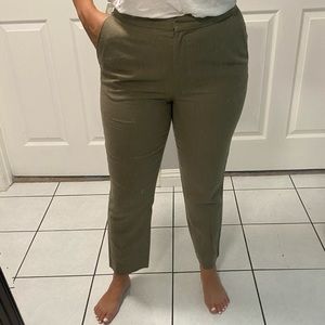 Linen Blend Trousers